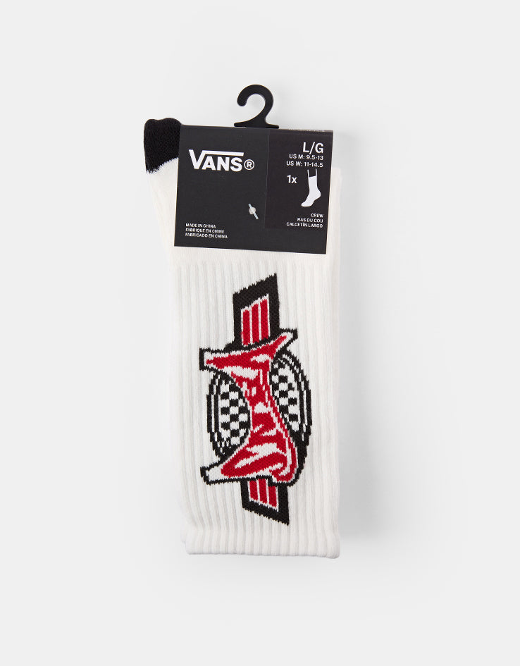 Vans Pulver Crew Socks - White