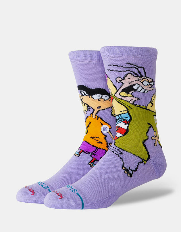 Stance x Cartoon Network Ed Edd Eddy Crew Socks - Purple