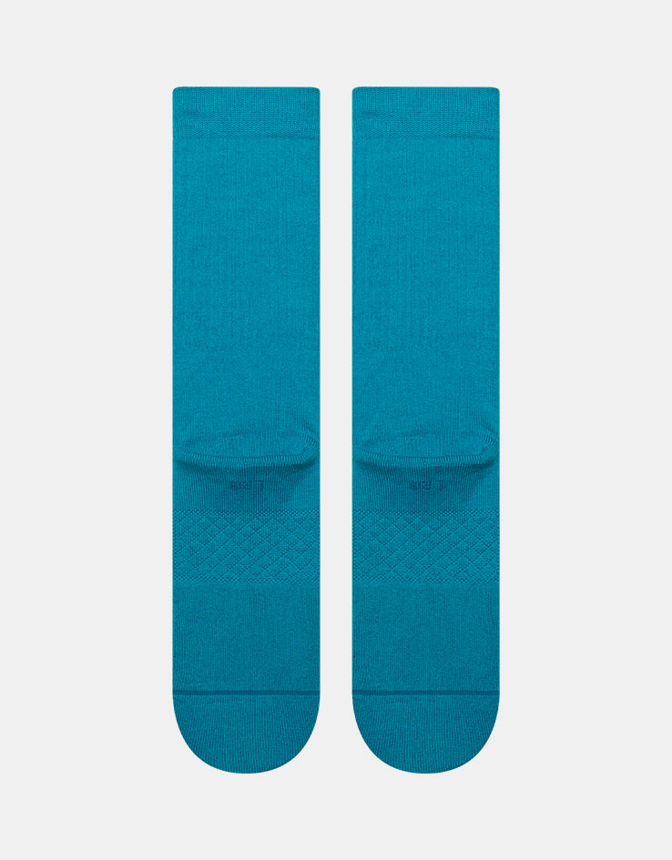 Stance Icon Crew Socks - Teal Blue