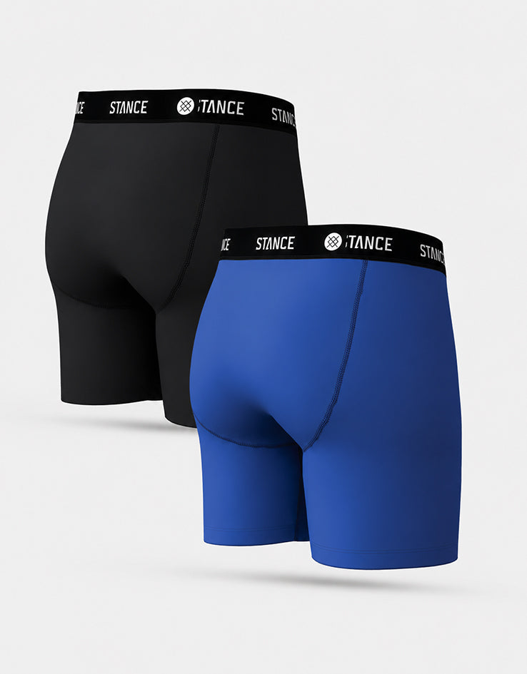 Stance Solid Boxer Brief 2 Pack - Cobalt Blue
