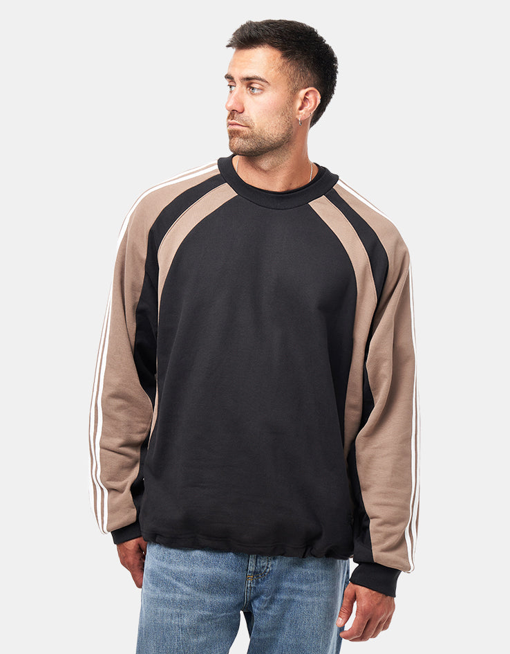 adidas FS+ Crew - Black/Khaki Six