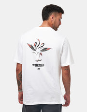 adidas TOS Crane T-Shirt - White/Black