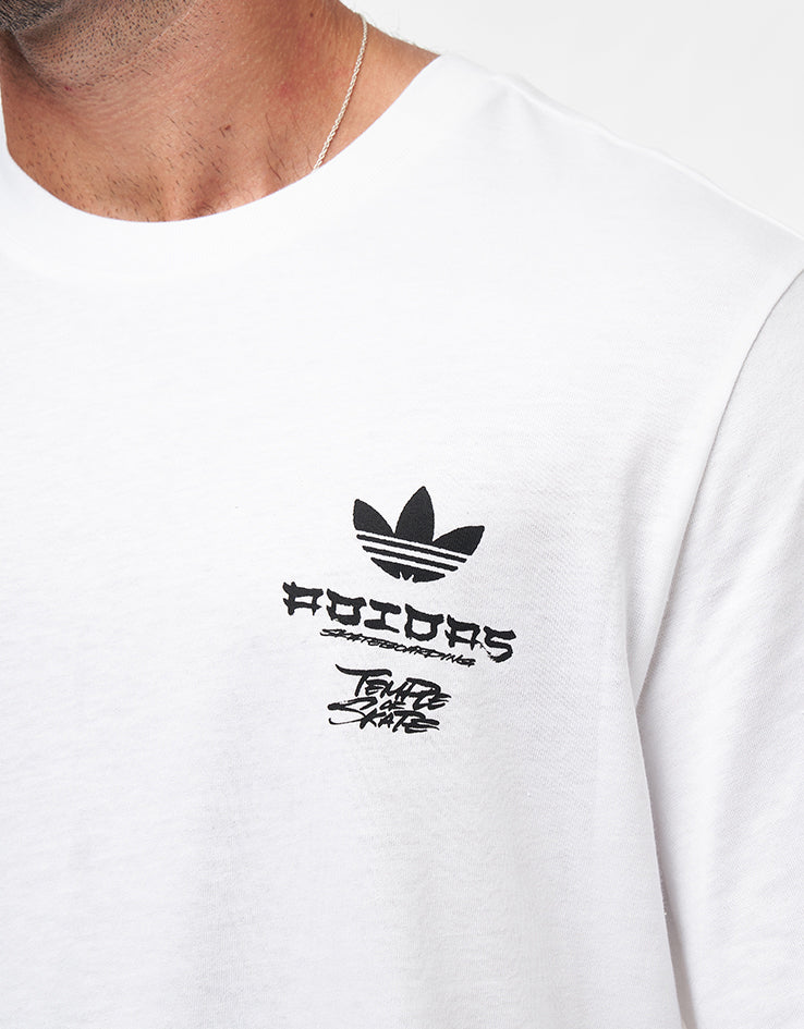 adidas TOS Crane T-Shirt - White/Black