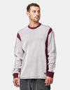 adidas FSBS Waffle L/S T-Shirt - White/Shadow Red