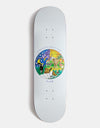Skateboard Cafe Great Place White Skateboard Deck - 8.7"