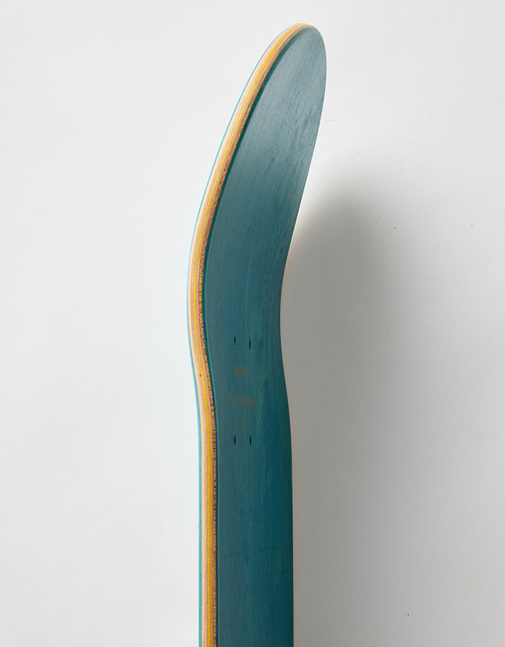 Skateboard Cafe Great Place Baby Blue Skateboard Deck - 8"