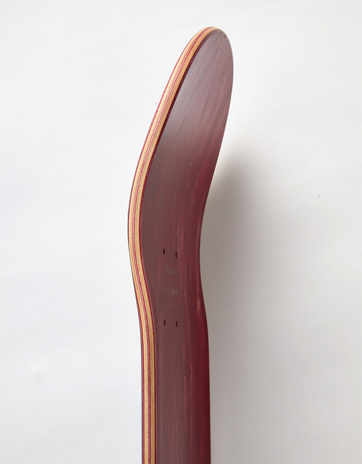 Skateboard Cafe Vino Burgundy C2 Skateboard Deck - 8.125"