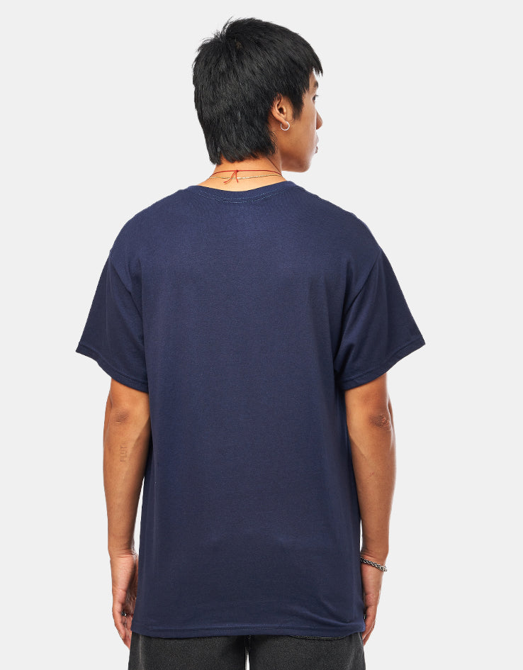Baker Arch Logo T-Shirt - Navy