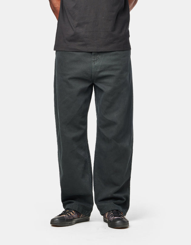 Carhartt WIP Brandon Pant - Raven (Stone Dyed)