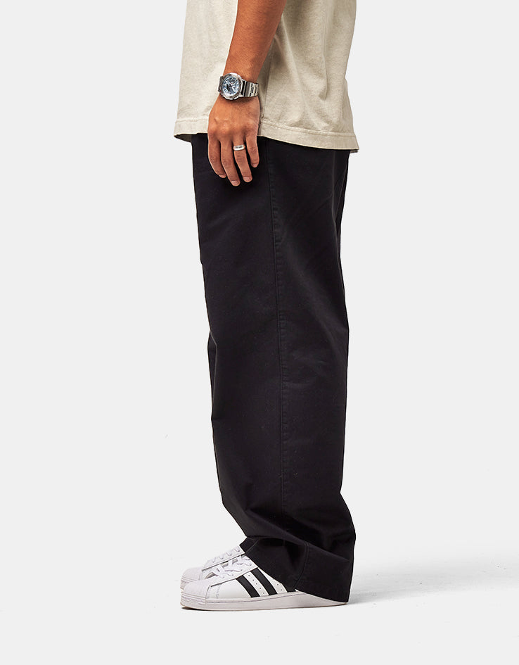 Carhartt WIP Brady Pant - Black (Stone Washed)
