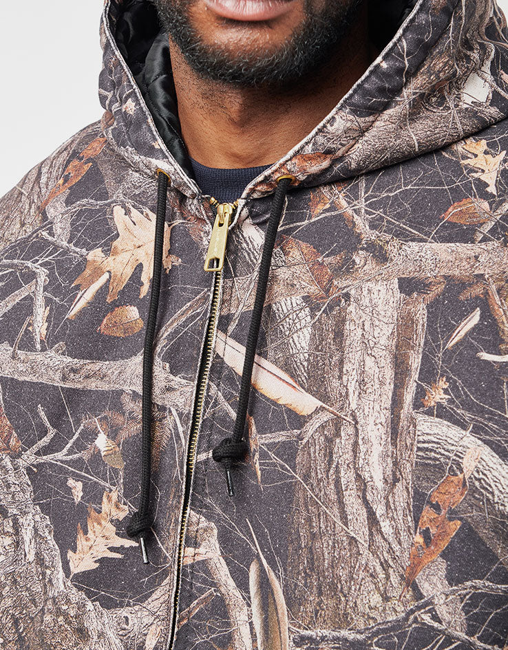 Carhartt WIP OG Active Jacket - Camo Feather Tree/Black (Heavy Stone)