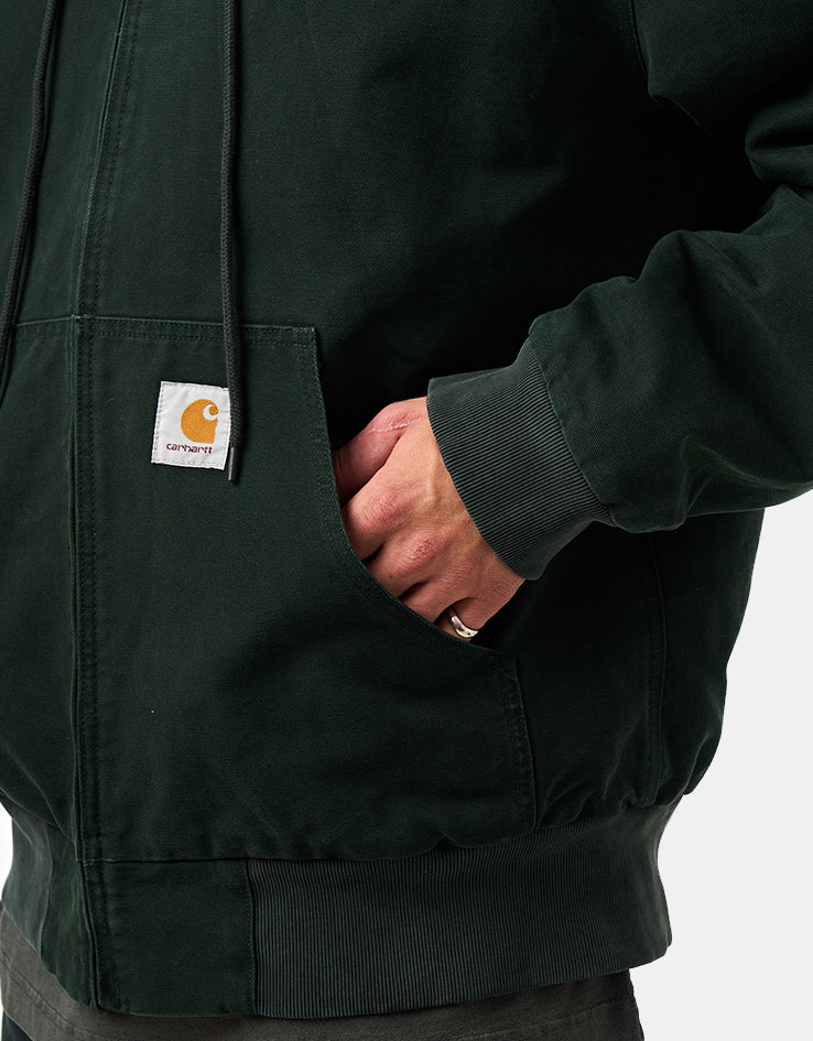 Carhartt WIP OG Active Jacket - Raven (Stone Canvas)