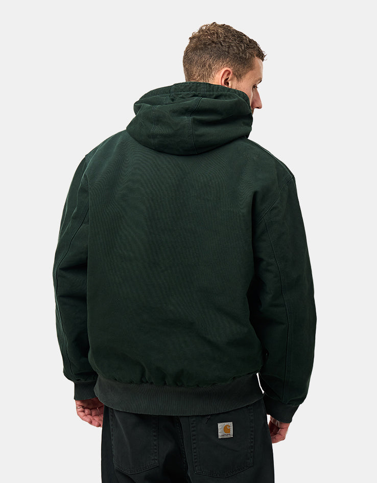 Carhartt WIP OG Active Jacket - Raven (Stone Canvas)