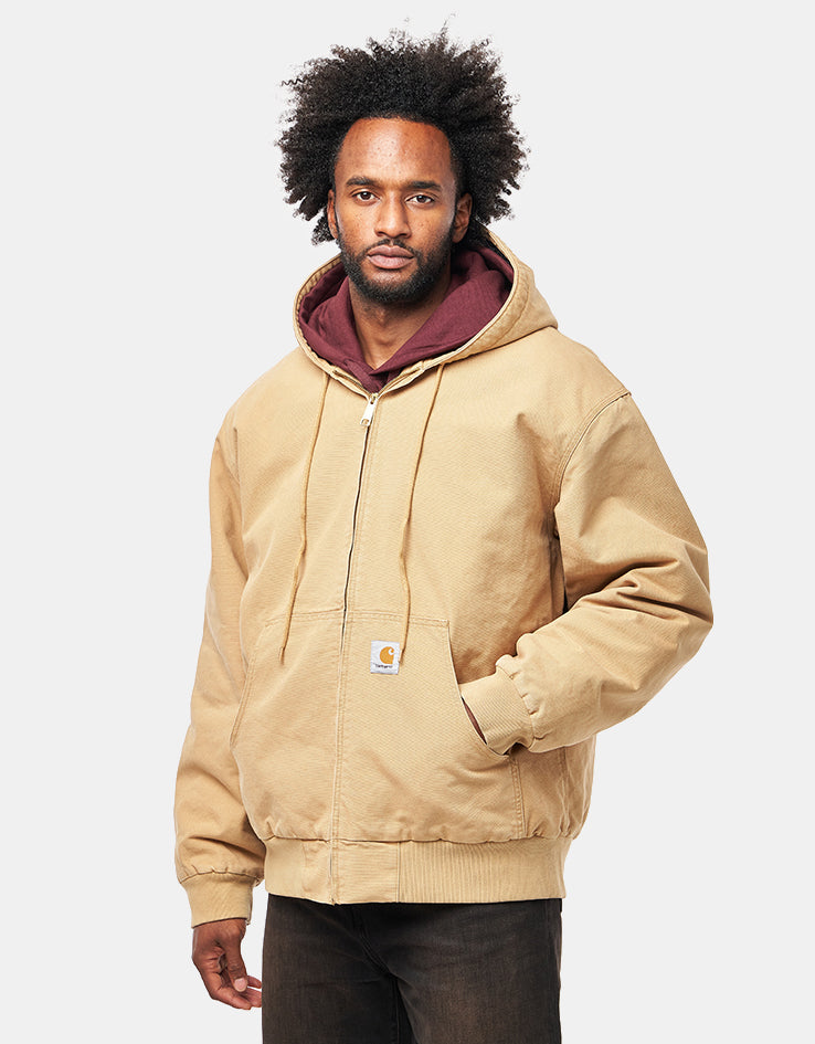 Carhartt WIP OG Active Jacket - WIP Dusty H (Stone Canvas)