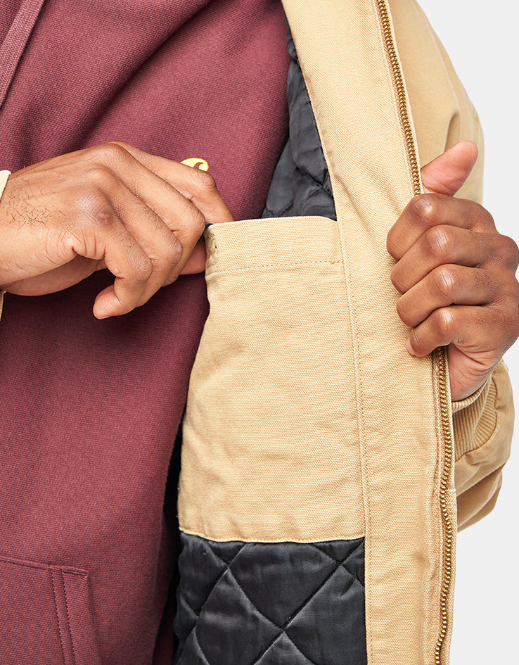 Carhartt WIP OG Active Jacket - WIP Dusty H (Stone Canvas)
