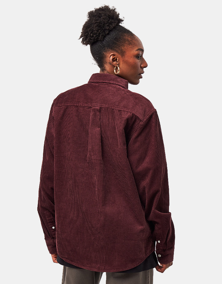 Carhartt WIP L/S Madison Cord Shirt - Amarone