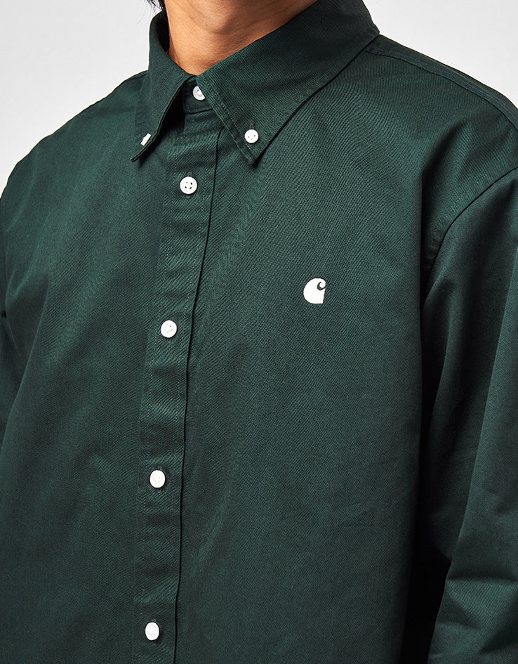 Carhartt WIP L/S OG Madison Shirt - Dark Scarab
