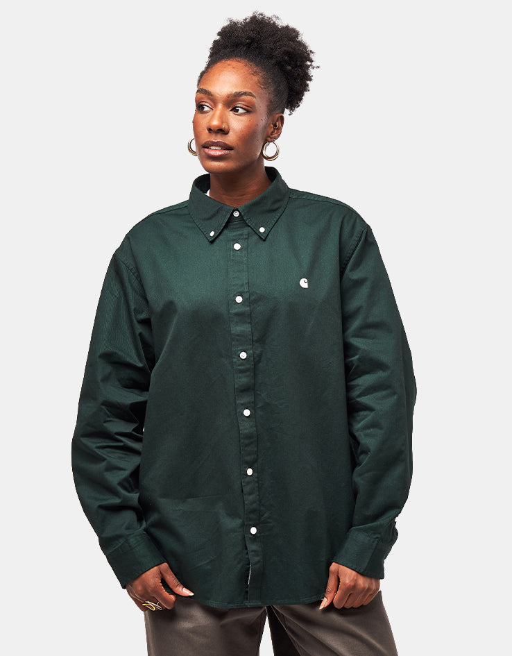 Carhartt WIP L/S OG Madison Shirt - Dark Scarab