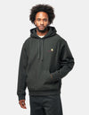 Carhartt WIP Hooded American Script Sweat - Raven