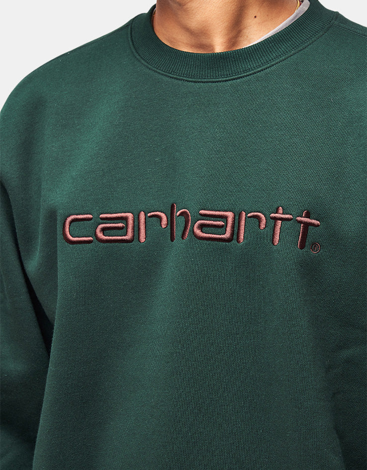 Carhartt WIP Carhartt Sweat - Dark Scarab/Palisander