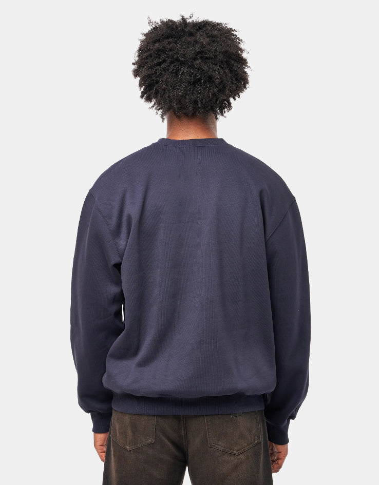 Carhartt WIP Carhartt Sweat - Dark Navy/Dark Scarab