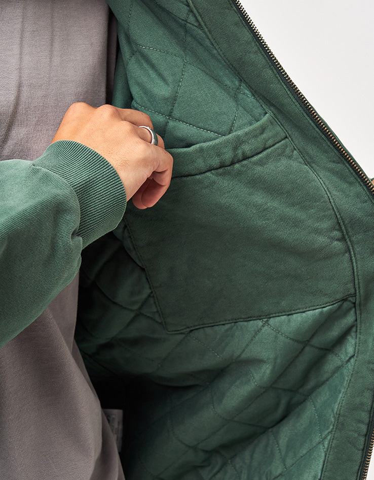 Carhartt WIP Hooded Vista Jacket - Dark Scarab (Garment Dyed)
