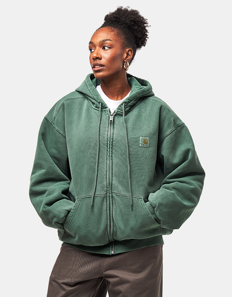 Carhartt WIP Hooded Vista Jacket - Dark Scarab (Garment Dyed)