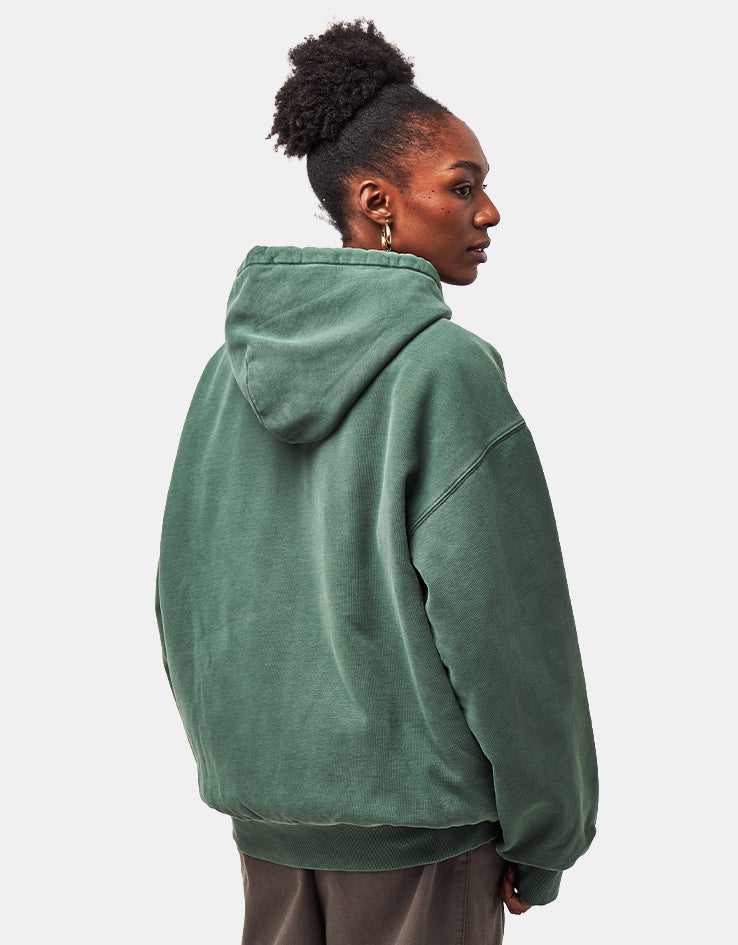 Carhartt WIP Hooded Vista Jacket - Dark Scarab (Garment Dyed)