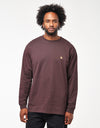 Carhartt WIP L/S Chase T-Shirt - Palisander/Gold
