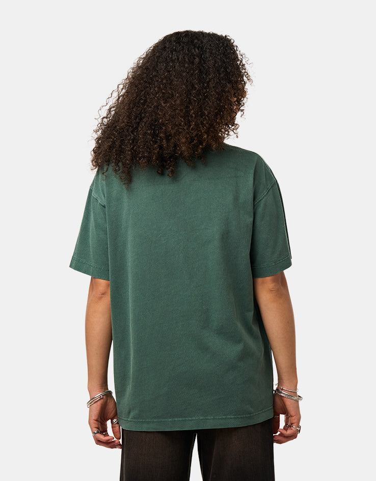 Carhartt WIP S/S Vista T-Shirt - Dark Scarab (Garment Dyed)