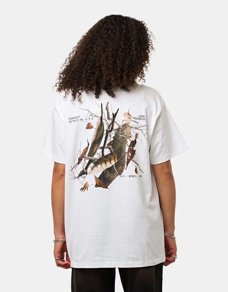 Carhartt WIP S/S Feather Progress T-Shirt - White