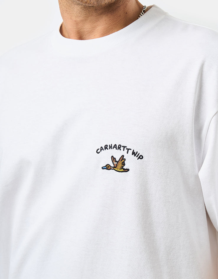 Carhartt WIP S/S Animated Ducks T-Shirt - White