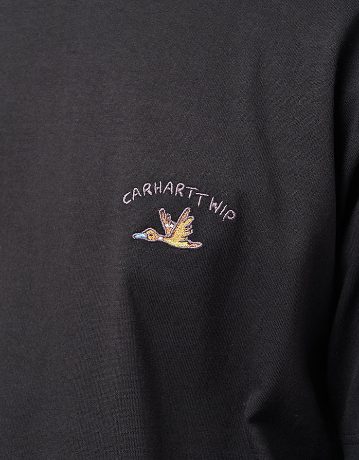 Carhartt WIP S/S Animated Ducks T-Shirt - Black