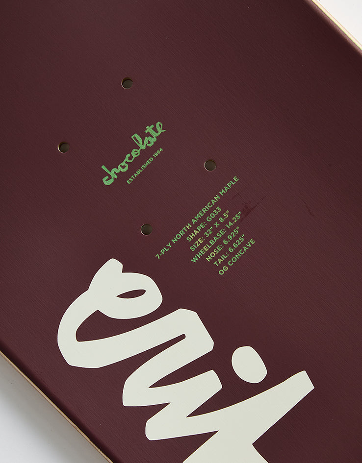 Chocolate Herrera Team Chunk G033 Skateboard Deck - 8.5"