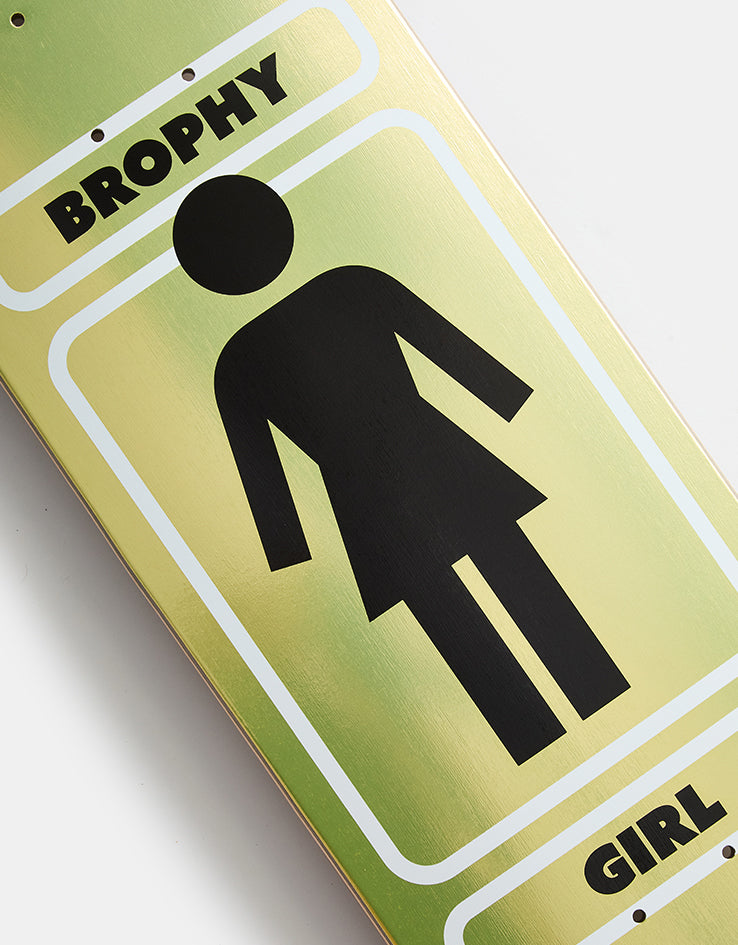 Girl Brophy Metalls G028 Skateboard Deck - 8.1875"