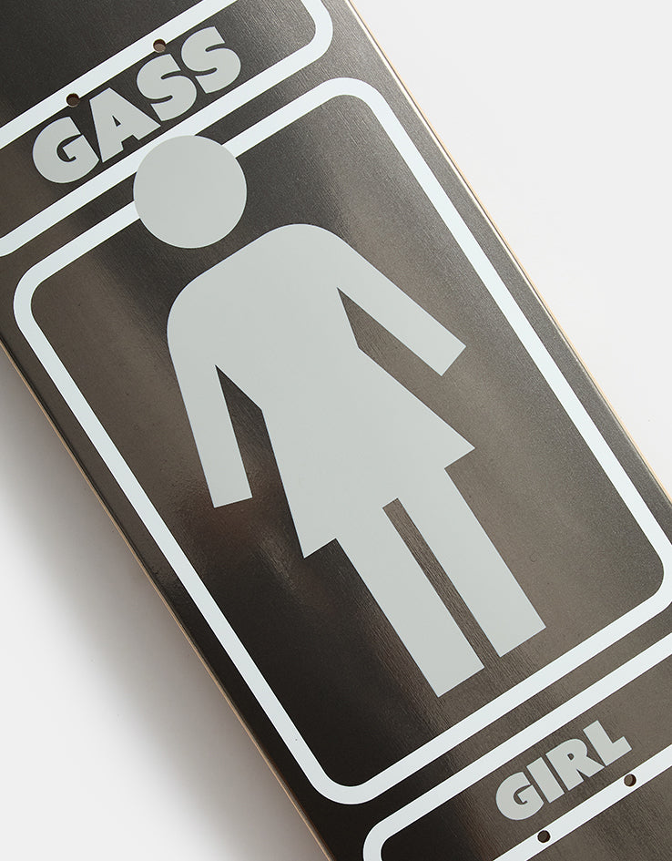 Girl Gass Metalls G009 Skateboard Deck - 7.75"