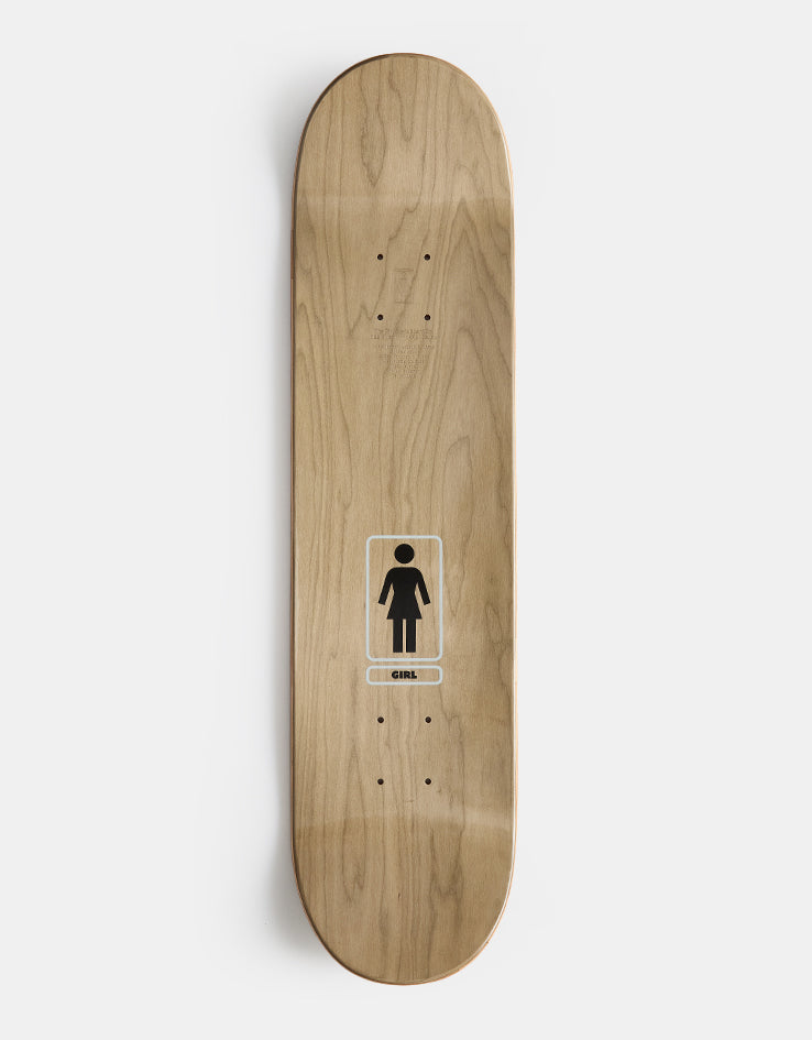Girl Gass Metalls G009 Skateboard Deck - 7.75"