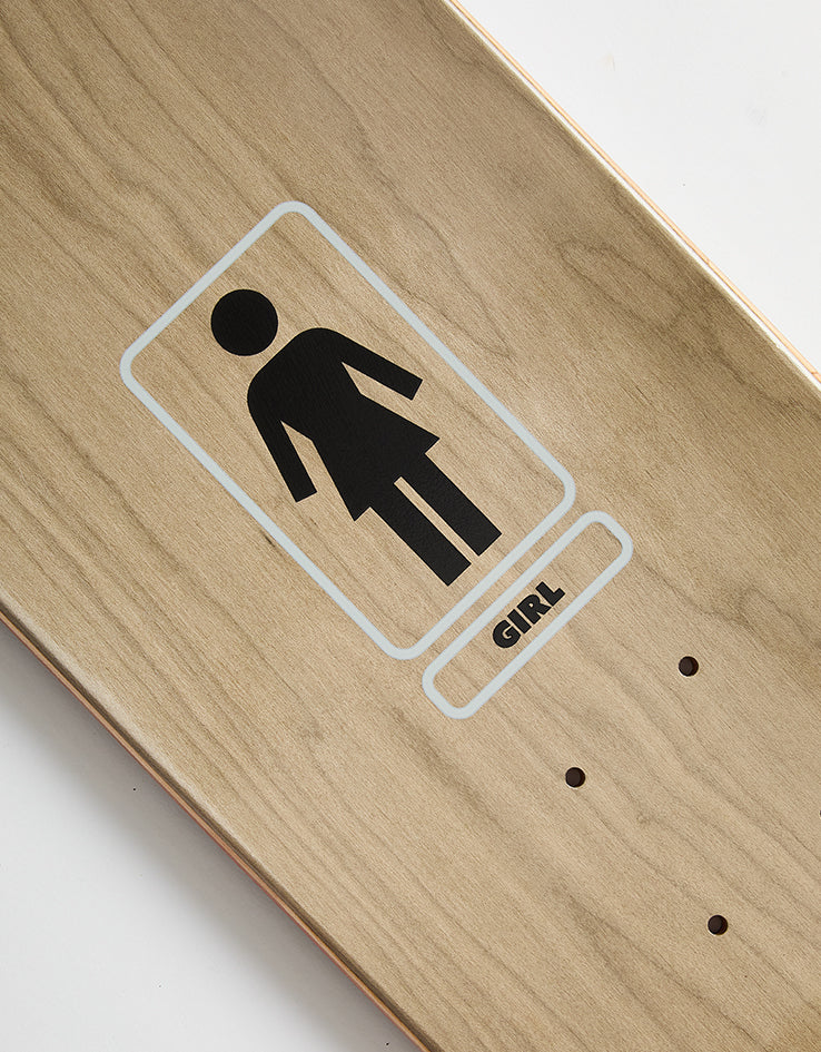 Girl Gass Metalls G009 Skateboard Deck - 7.75"