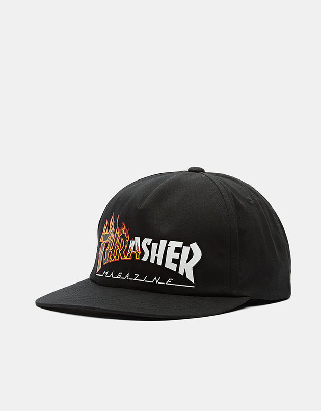 Thrasher Ignite Snapback - Black