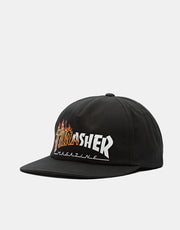 Thrasher Ignite Snapback - Black