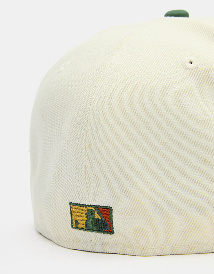 New Era Anaheim Angels MLB Pin 59FIFTY® Fitted Cap - Dark Green