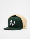 New Era Oakland A-s World Series 59FIFTY® Fitted Dogear Cap - Dark Green