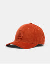 New Era Los Angeles Dodgers Cord 9FORTY® M Crown Snapback Cap - Orange