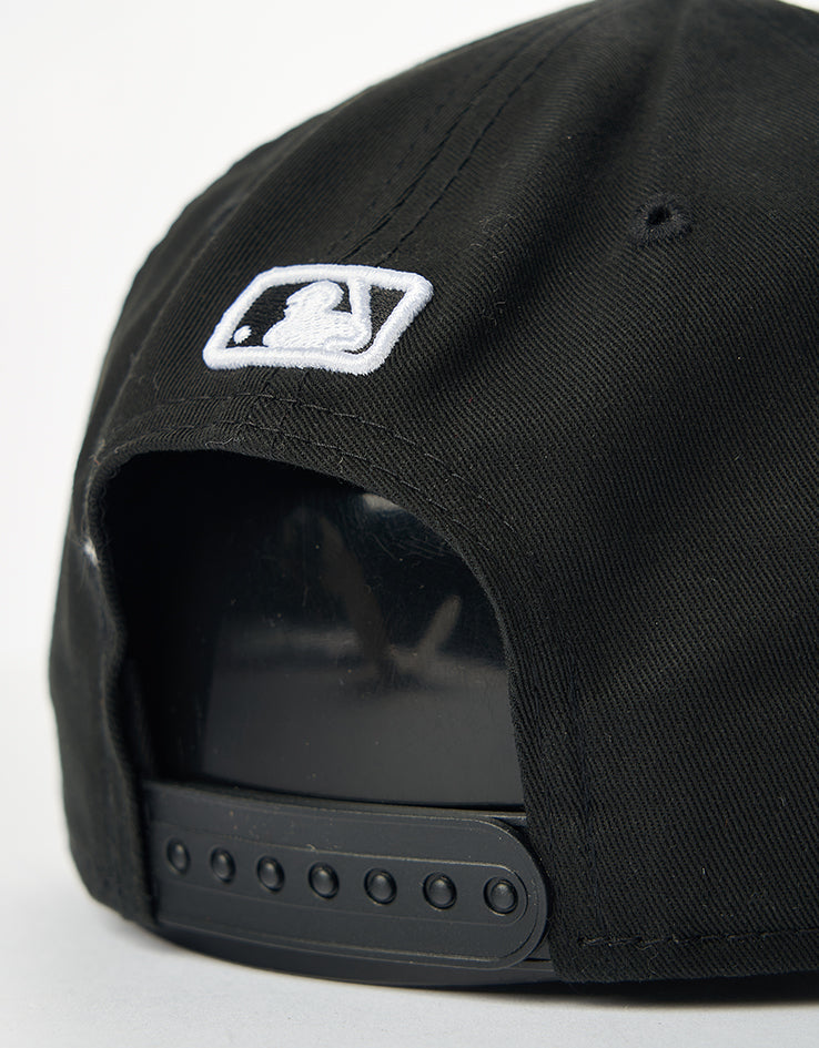 New Era New York Yankees 9FORTY® M Crown Snapback Cap - Black