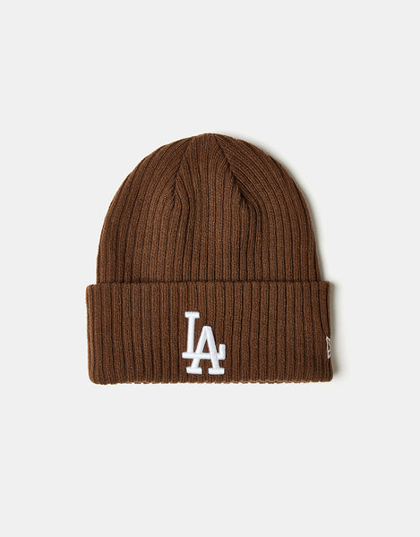 New Era Los Angeles Dodgers Wide Cuff Beanie - Deep Auburn – Route One
