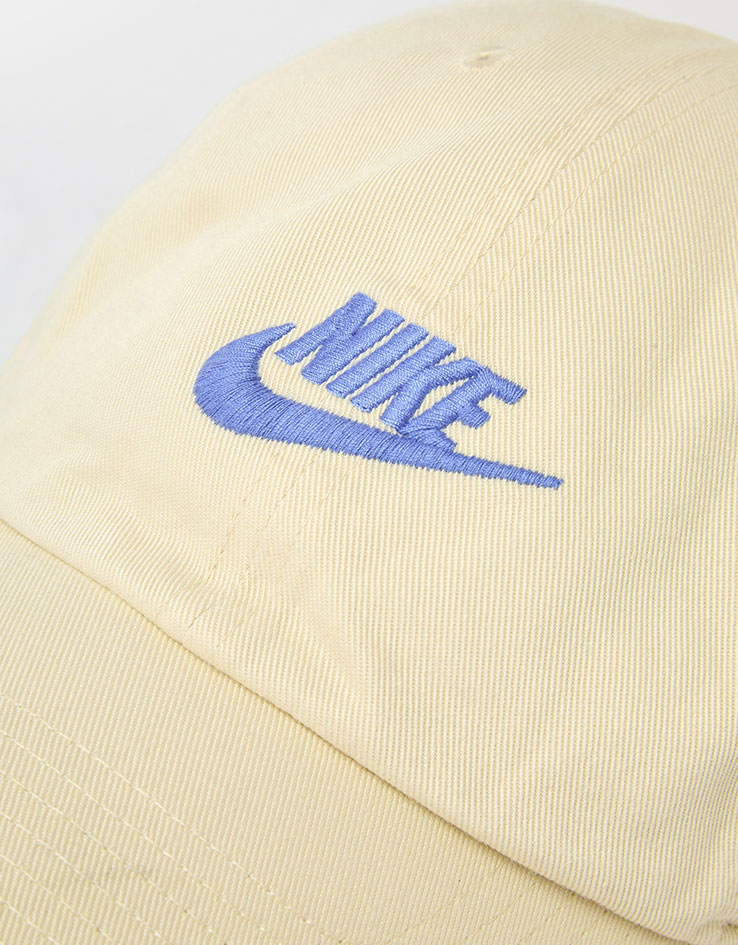 Nike Club Unstructured Futura Wash Cap - Light Khaki/Sapphire