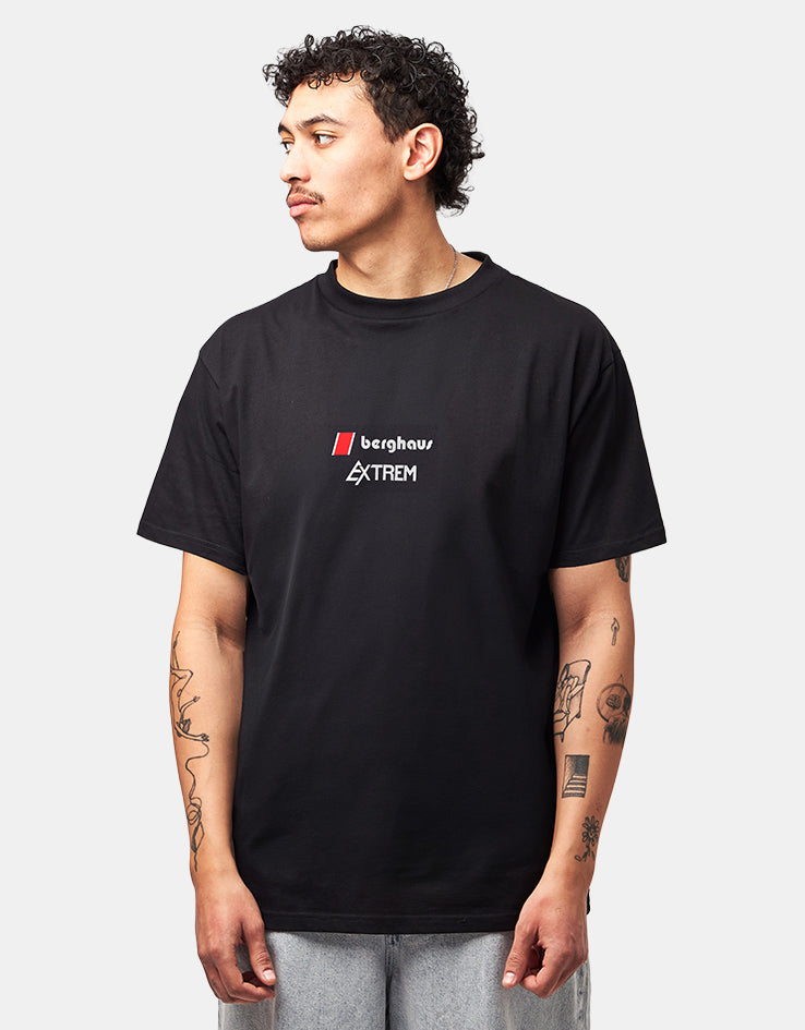 Berghaus Trango Mountain Logo T-Shirt - Jet Black