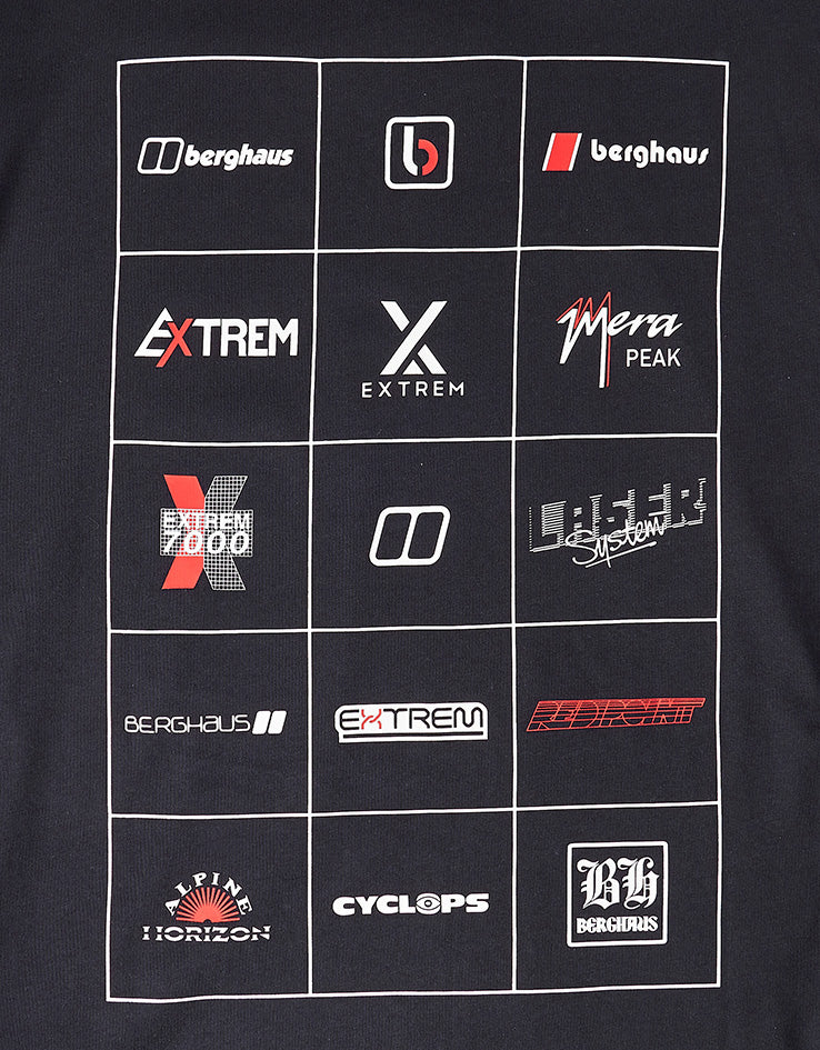 Berghaus Trango Mountain Logo T-Shirt - Jet Black