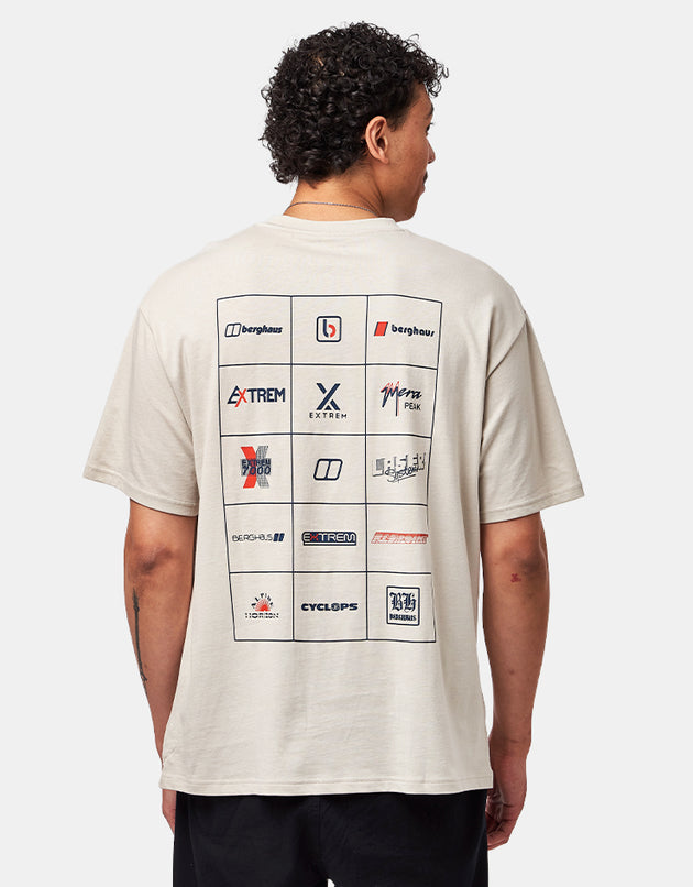 Berghaus Trango Mountain Logo T-Shirt - Stone