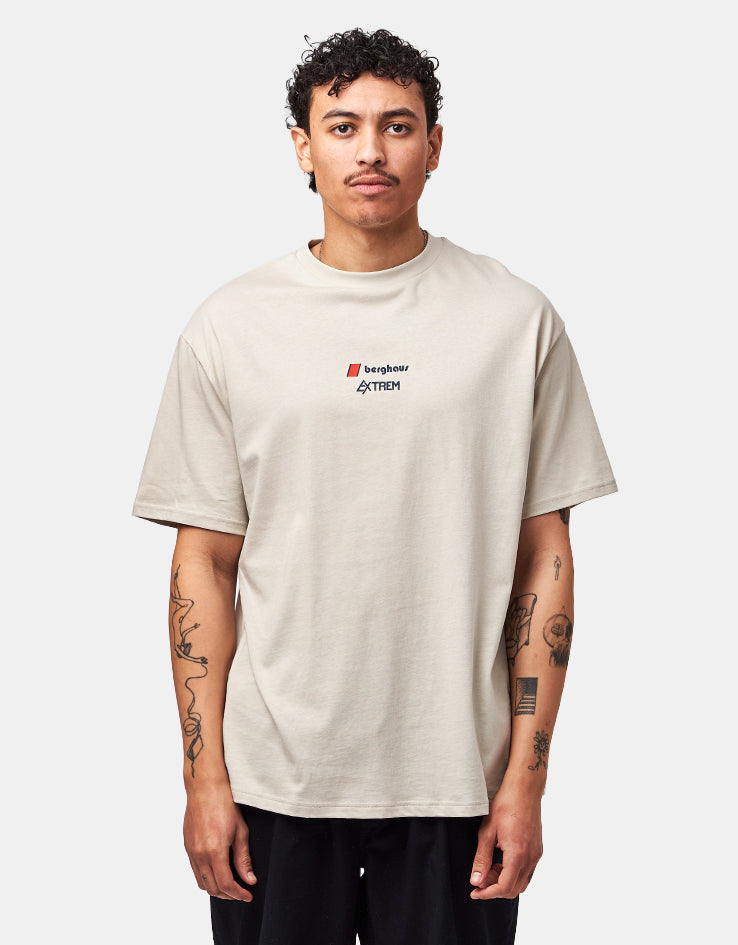 Berghaus Trango Mountain Logo T-Shirt - Stone